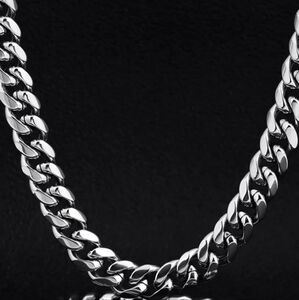10mm Miami Cuban Link Chain for Men in stainless steel, hevy masculine chain new